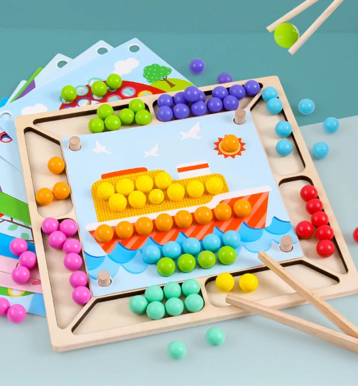 Wooden Fun Children's Early Education Board Game Educational Toys - Image 13