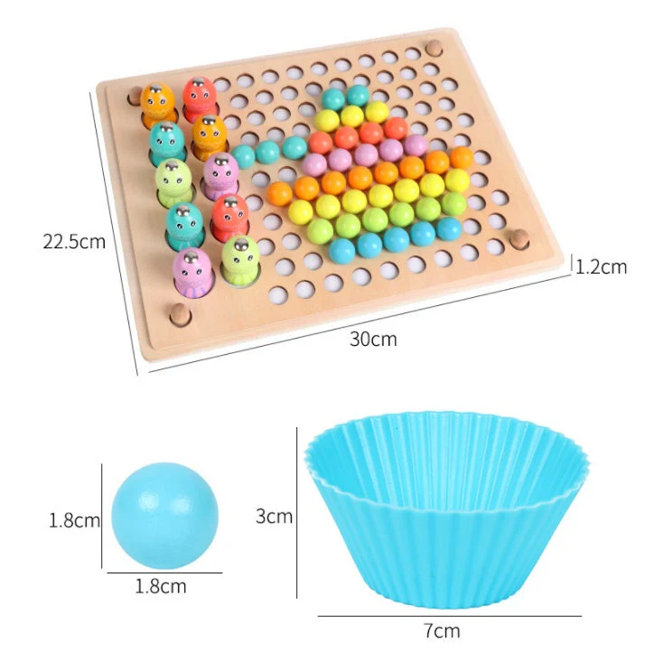 Wooden Fun Children's Early Education Board Game Educational Toys - Image 7