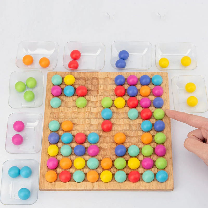 Wooden Fun Children's Early Education Board Game Educational Toys - Image 8