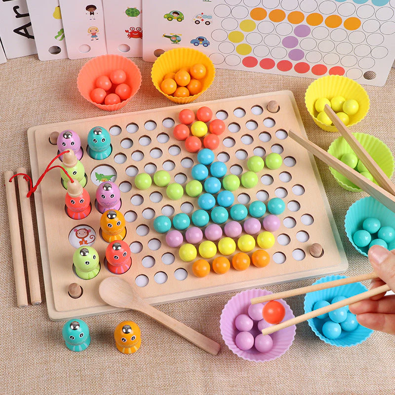 Wooden Fun Children's Early Education Board Game Educational Toys - Image 9