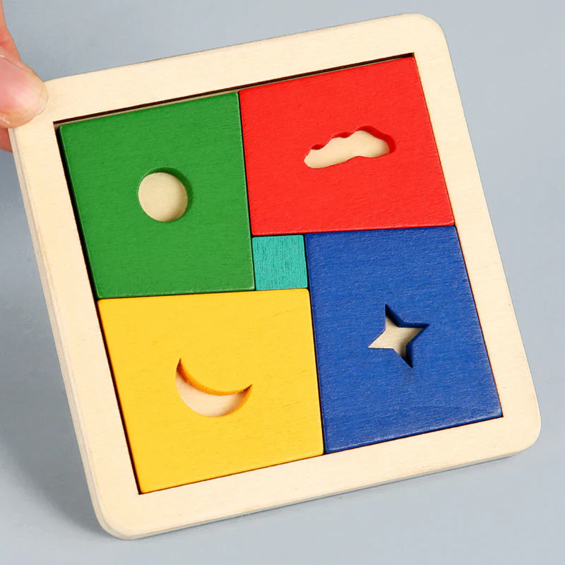 Wooden Hexagonal Geometric Puzzle - Image 8