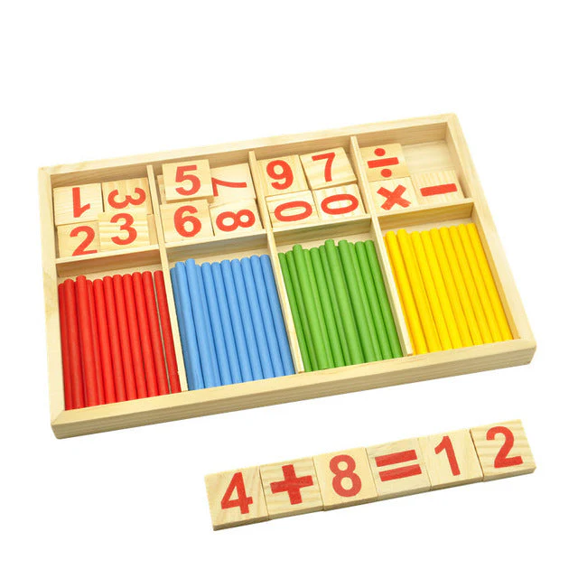 Wooden Montessori early education math toys - Image 6