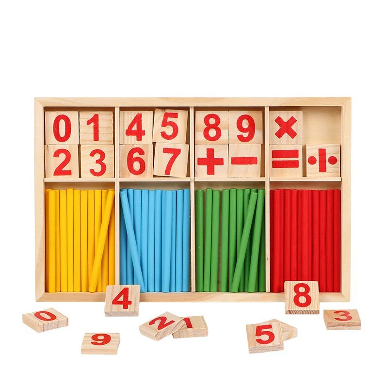 Wooden Montessori early education math toys - Image 8