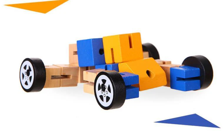 wooden robot toys - Image 3