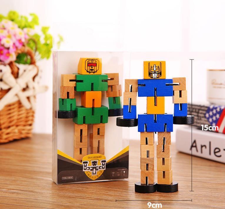 wooden robot toys - Image 4