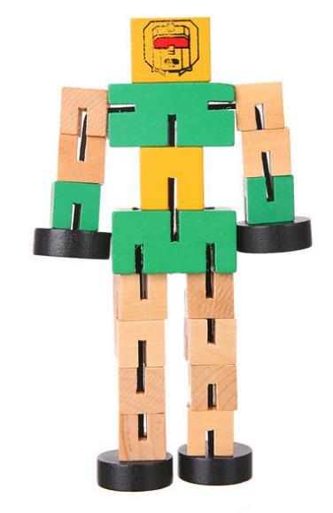 wooden robot toys - Image 5