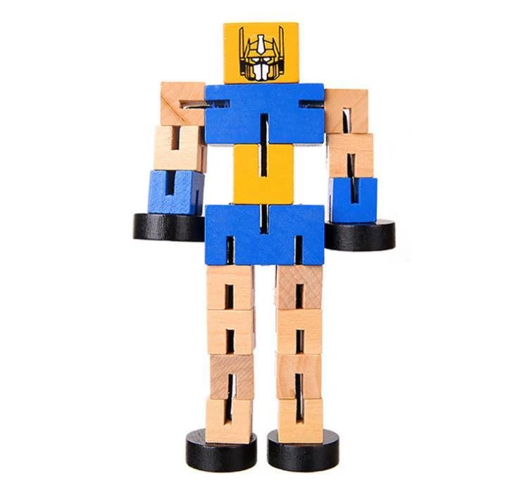 wooden robot toys - Image 7