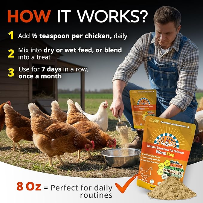 WormStop – Natural Dewormer for Chickens - Image 4
