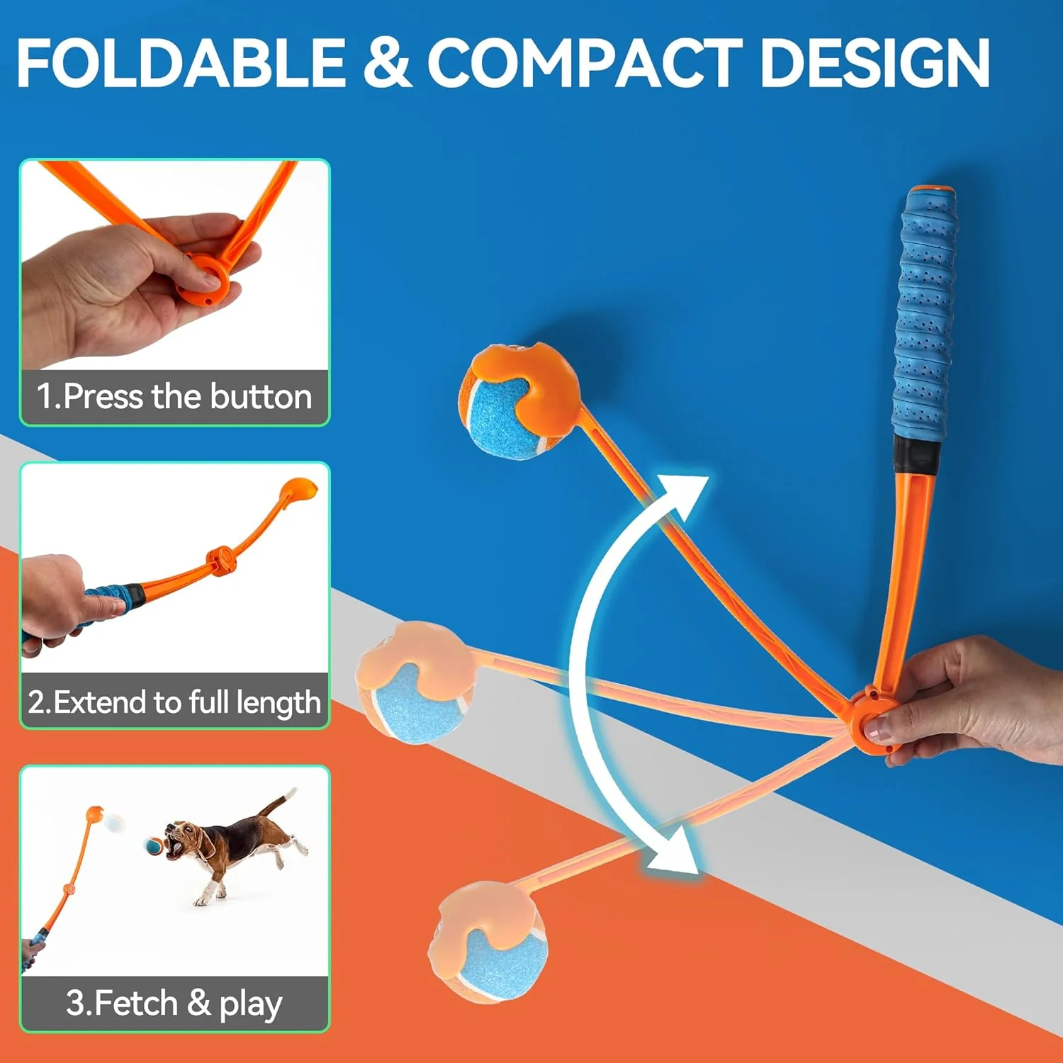 Wow Play - Foldable Ball Thrower - Image 3