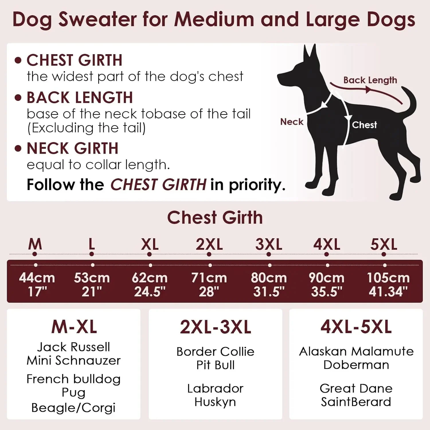 XL–5XL Dog Sweater with Harness Hole – Warm Stretch Turtleneck Winter Outfit - Image 6