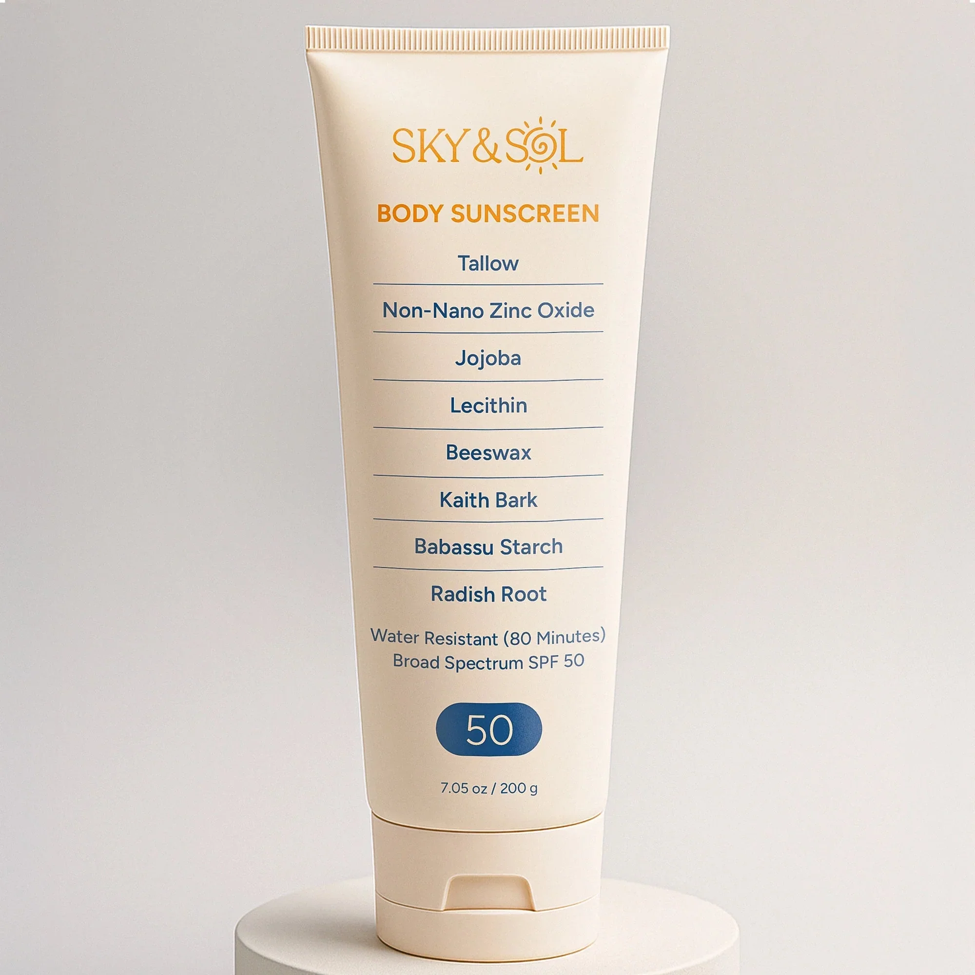 XL Sky and Sol Body Sunscreen SPF 50 (7.05 oz) - Image 2