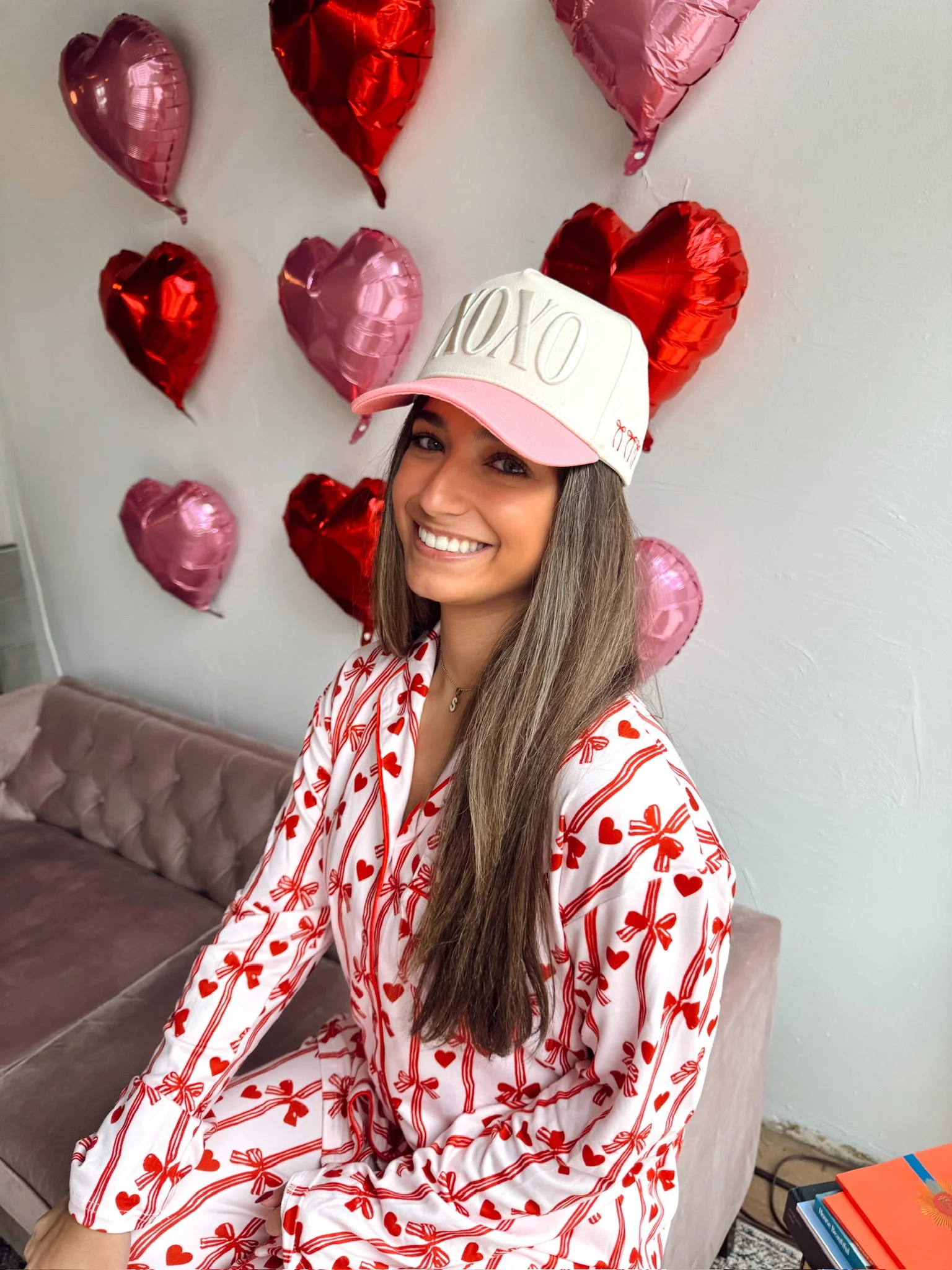 XOXO - Pink Vintage Hat - Image 5