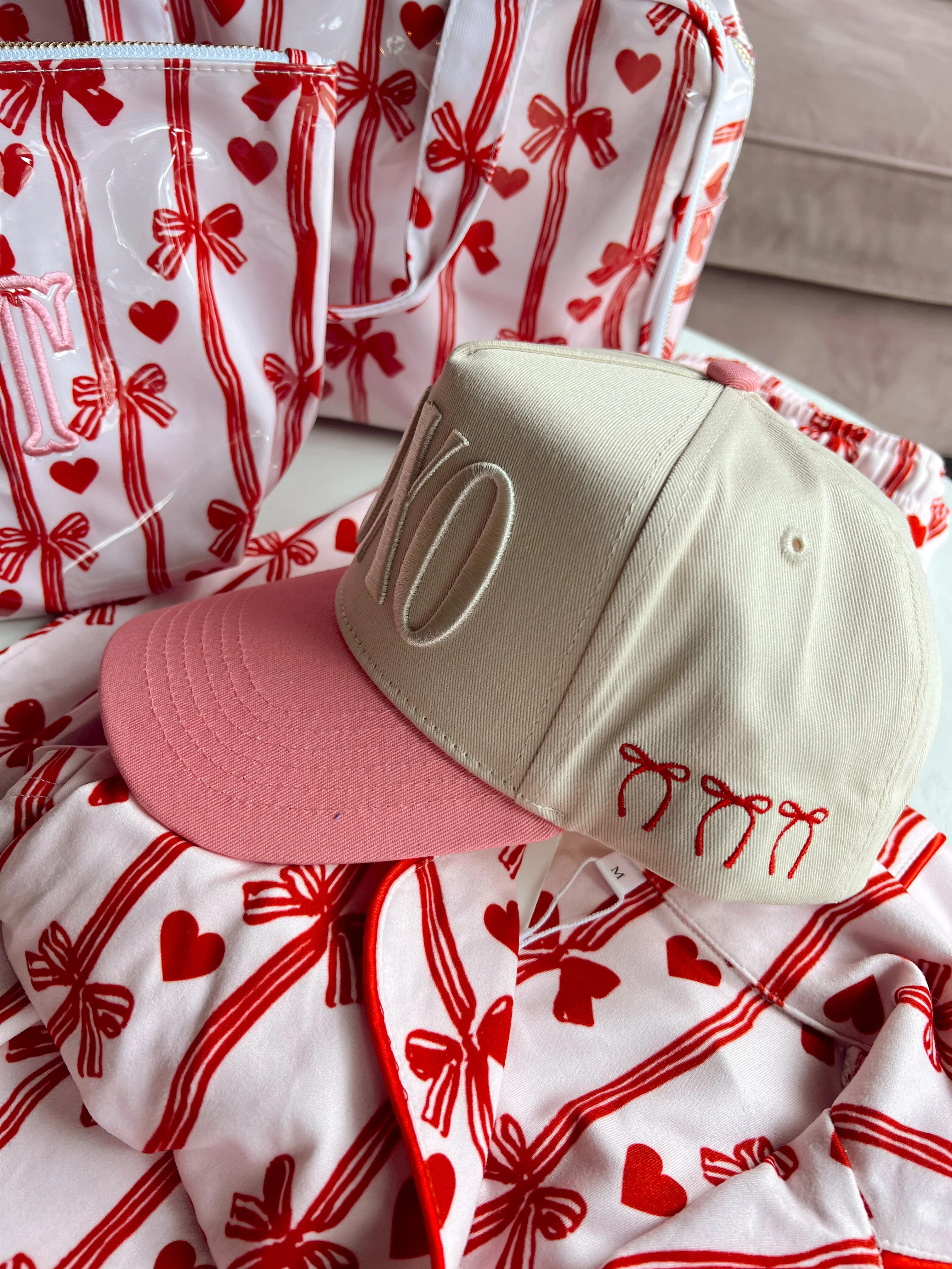 XOXO - Pink Vintage Hat - Image 8