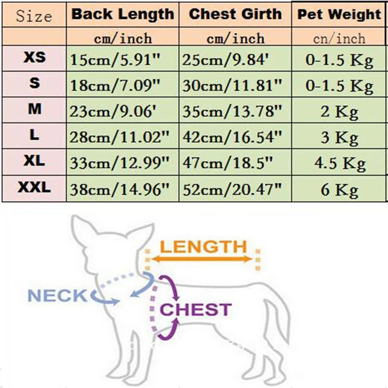 XS-2XL Winter Warm Pet Sweater - Image 2