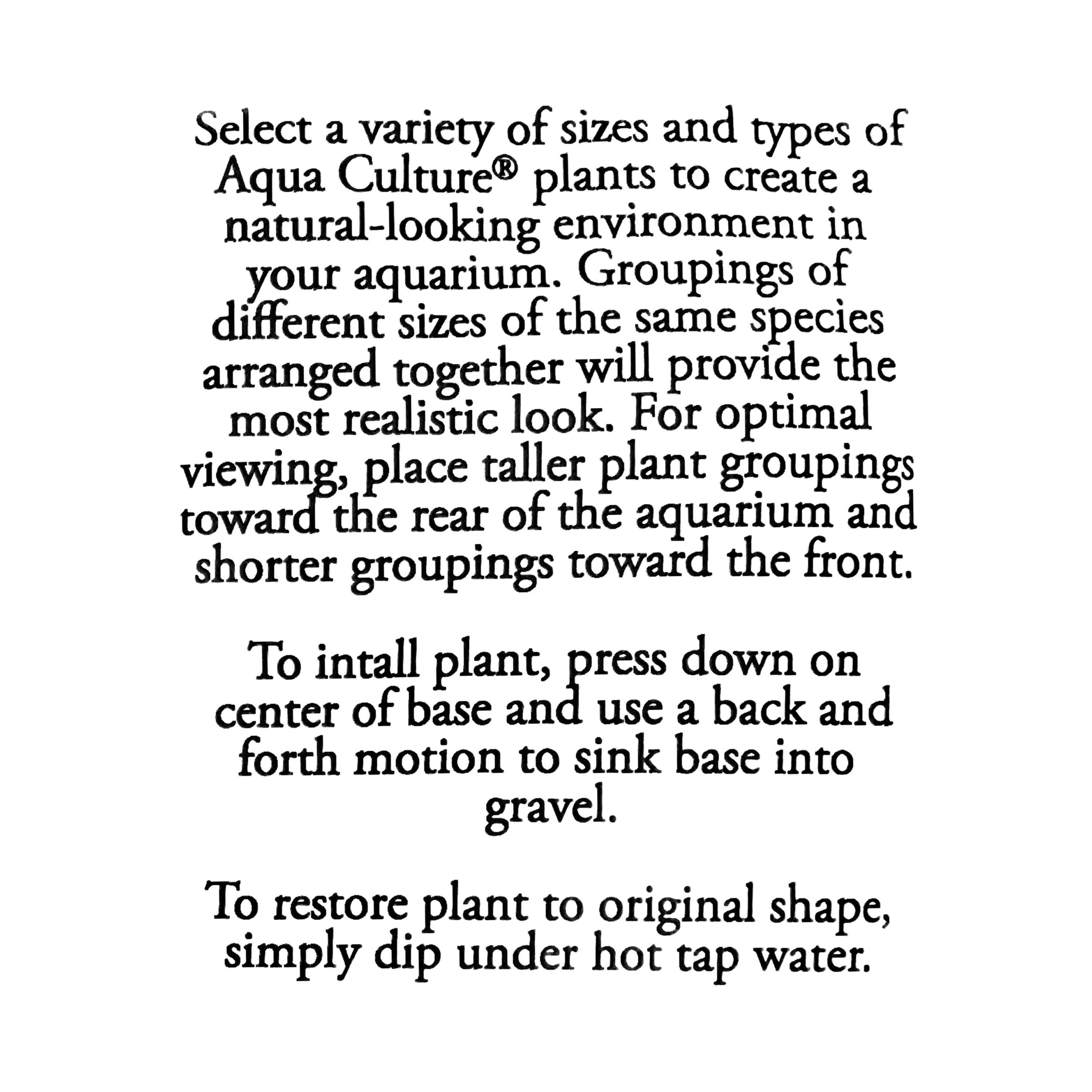 XXL Aquarium Plants, Assorted Colors - Image 3