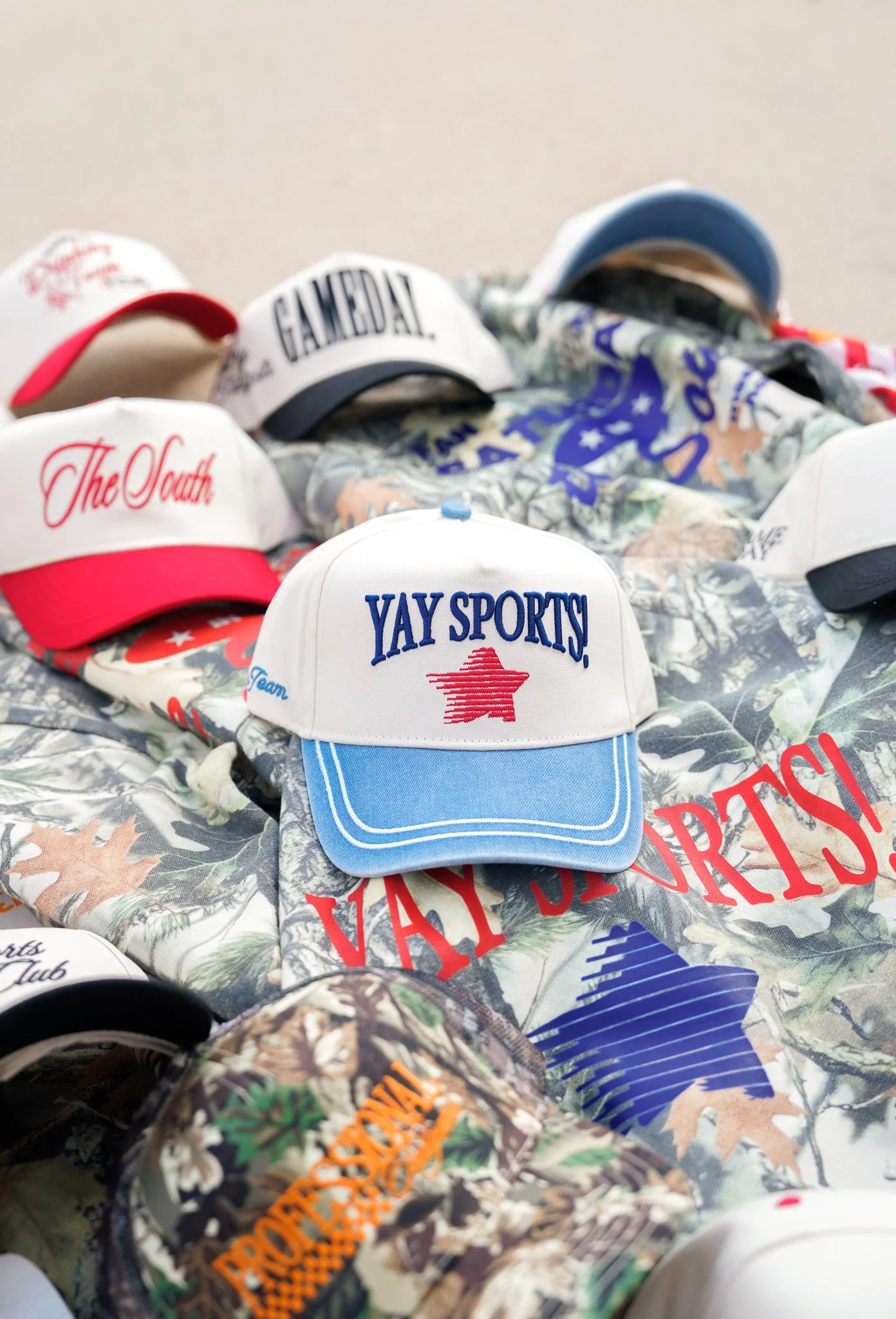 Yay Sports! - Denim Vintage Trucker Hat - Image 10
