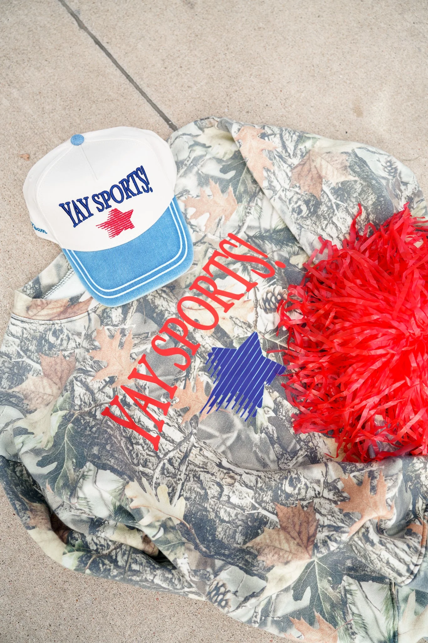 Yay Sports! - Denim Vintage Trucker Hat - Image 12