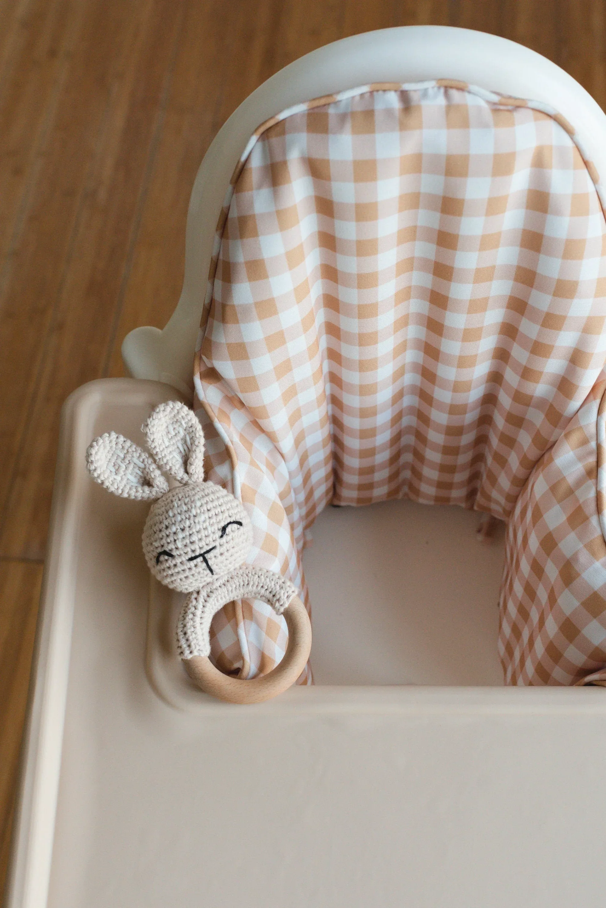 Yellow Gingham IKEA Antilop Cushion Cover - Image 2