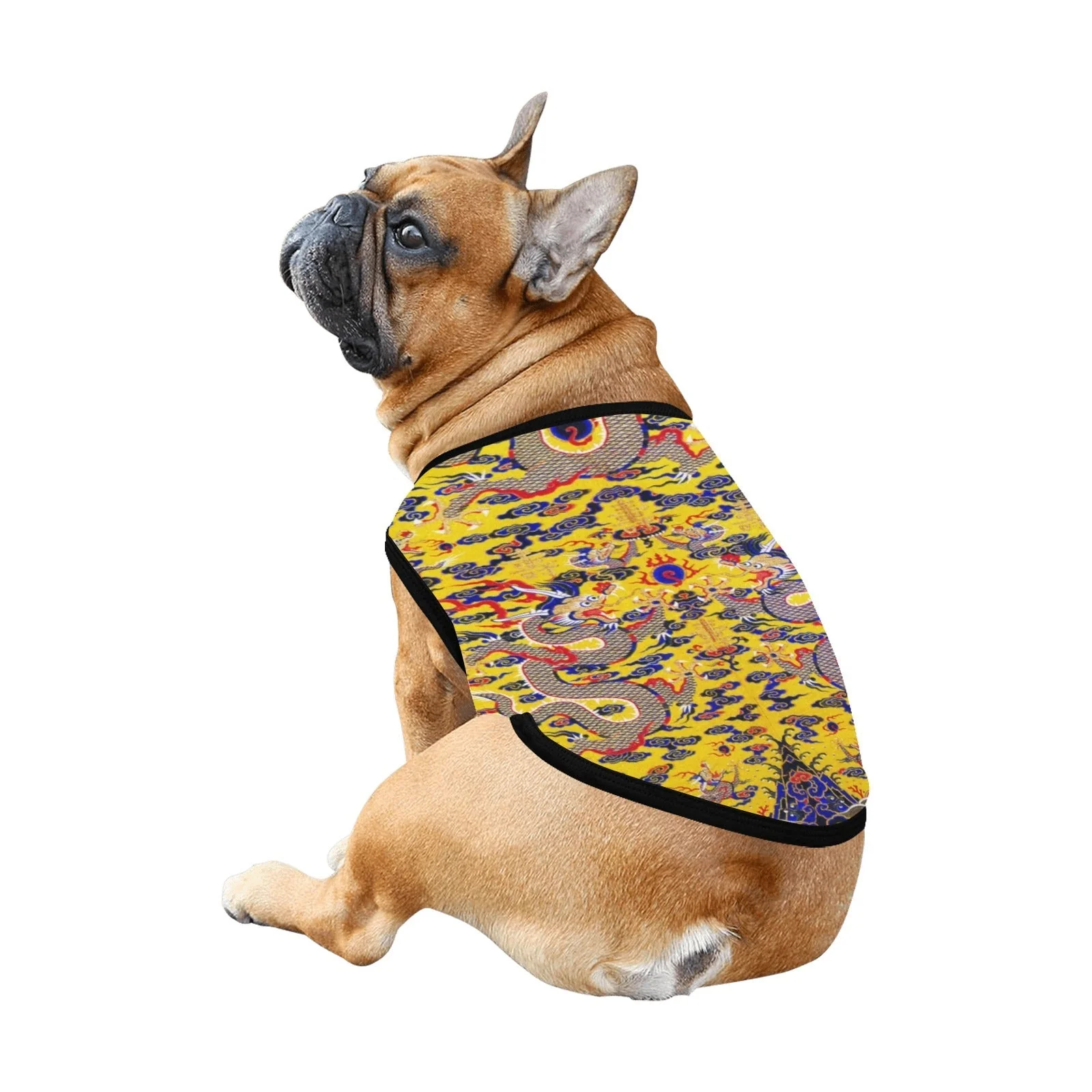 Yellow Imperial Dragon Tank Top - Image 4