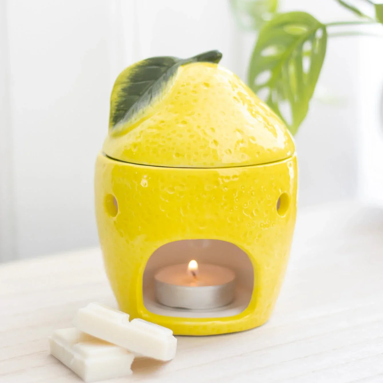 Yellow Lemon Oil Burner - Image 2