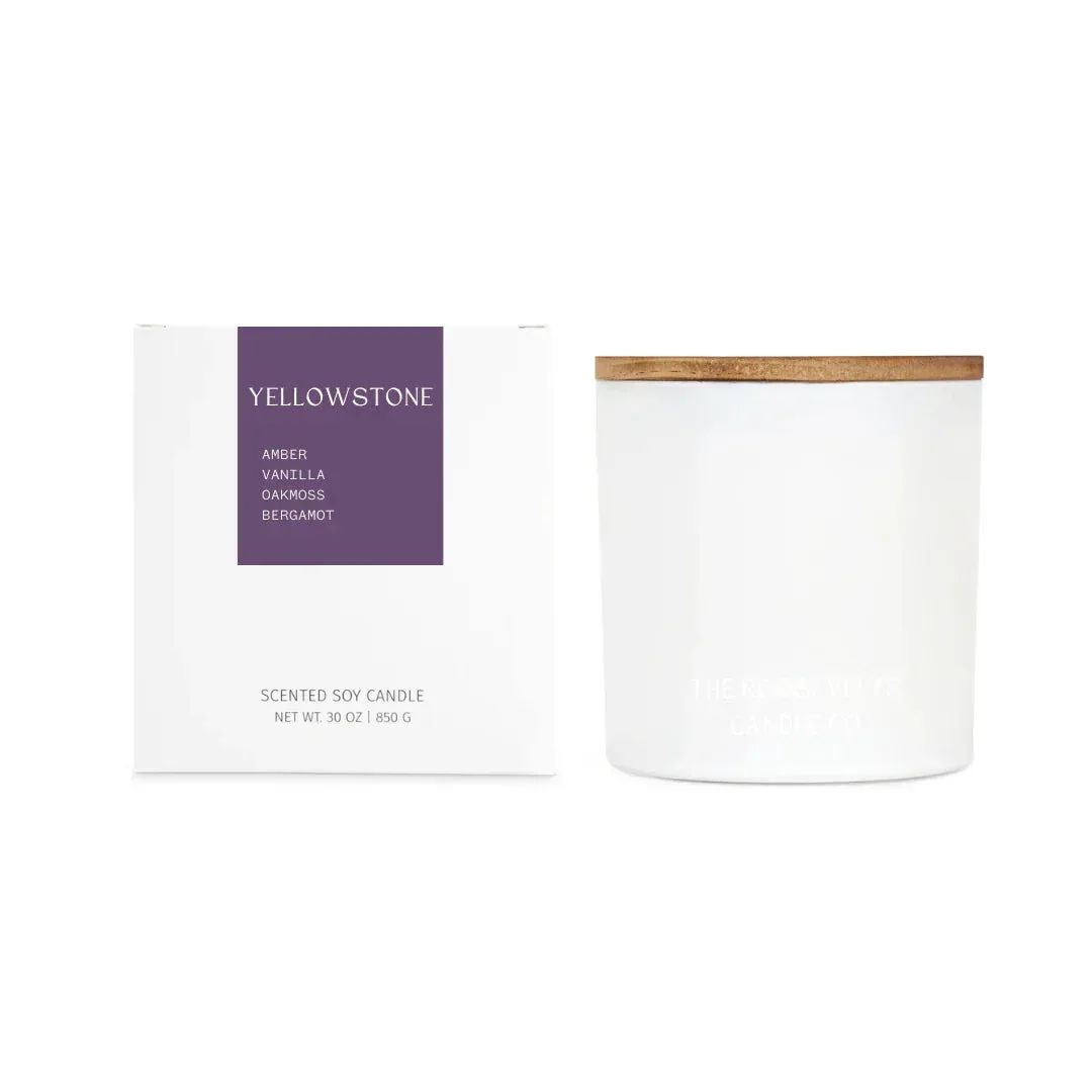 Yellowstone 3 Wick Candle - Image 2