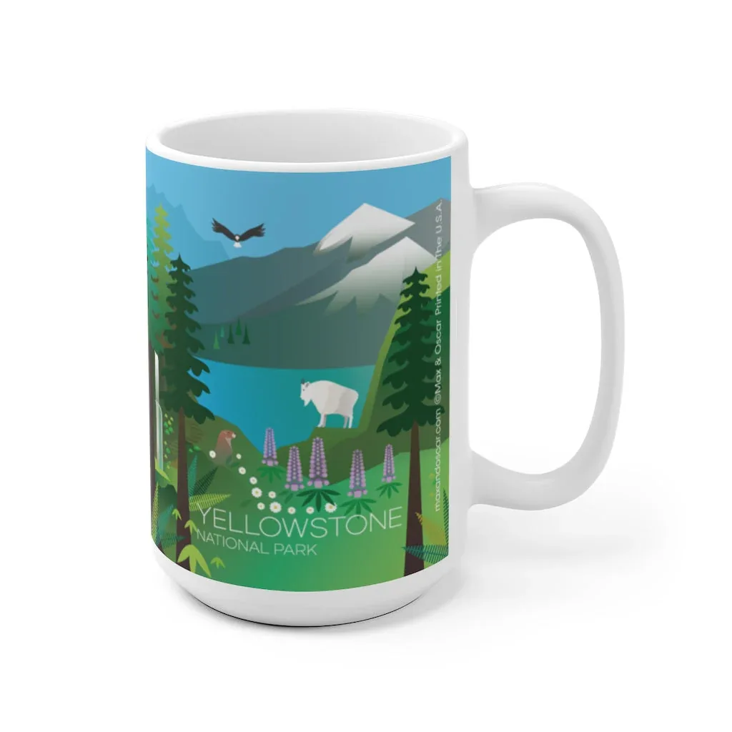 YELLOWSTONE NATIONAL PARK 11 OZ OR 15 OZ CERAMIC MUG - Image 3