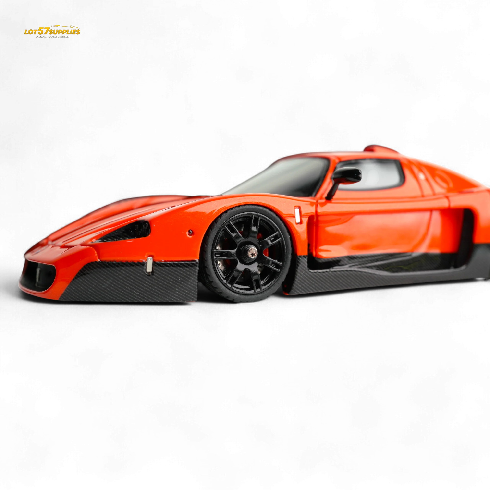 YM Model Maserati MC12 Stradale Corsa 2-Tone Orange 1:64 - Image 5