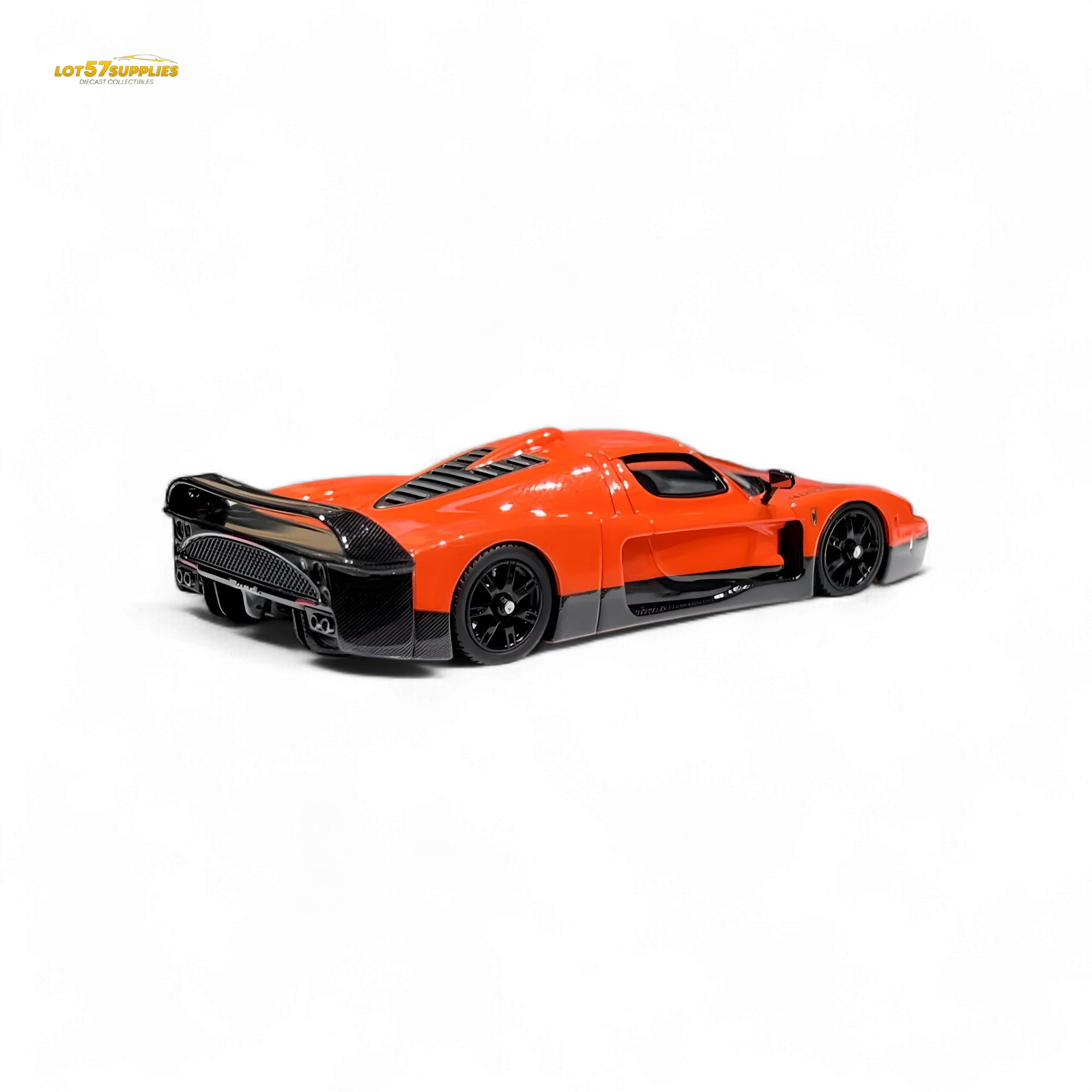 YM Model Maserati MC12 Stradale Corsa 2-Tone Orange 1:64 - Image 7