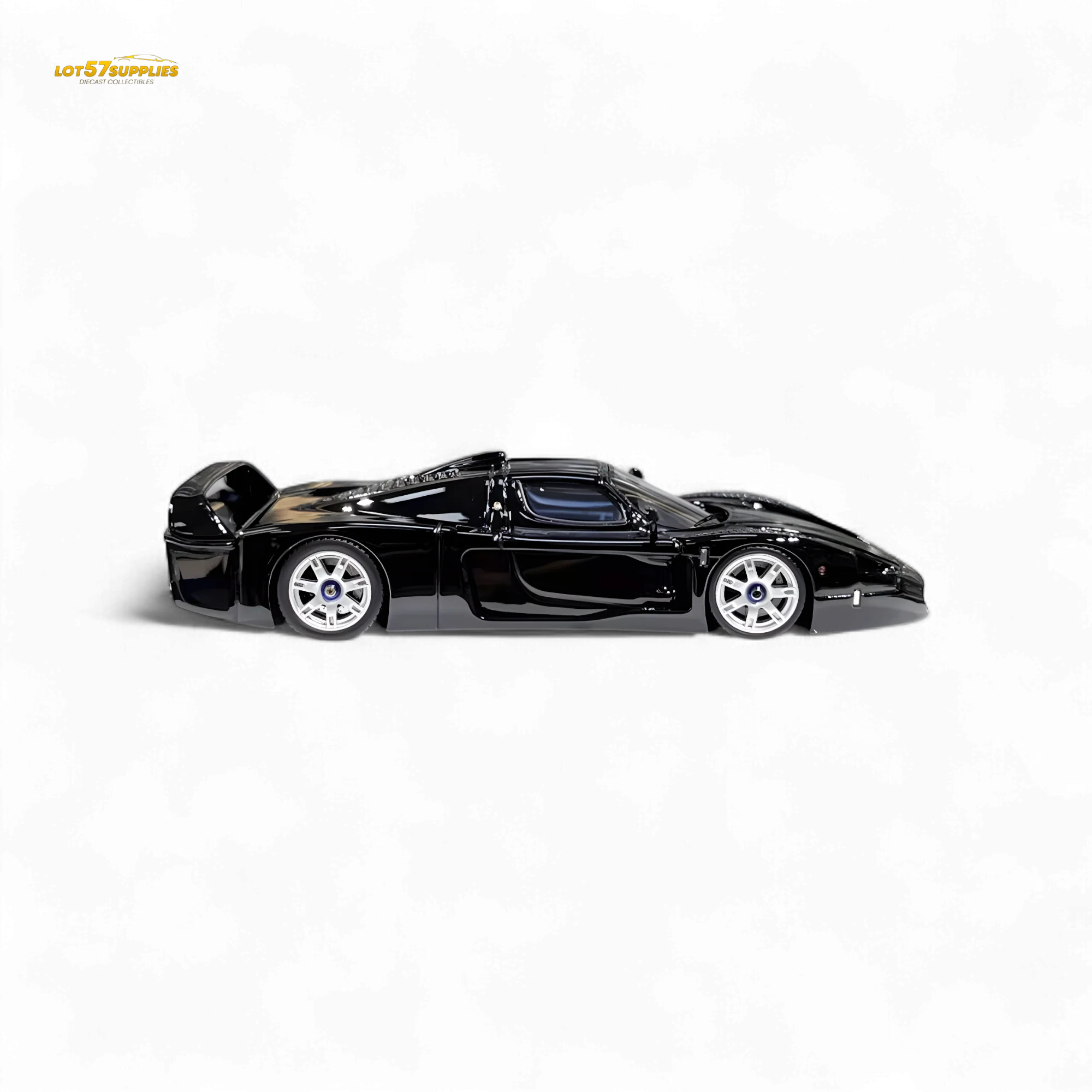 YM Model Maserati MC12 Stradale Corsa Black 1:64 - Image 3
