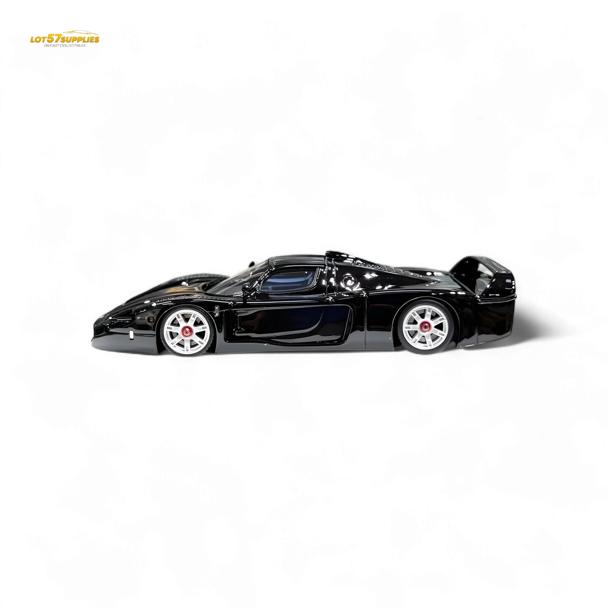 YM Model Maserati MC12 Stradale Corsa Black 1:64 - Image 4