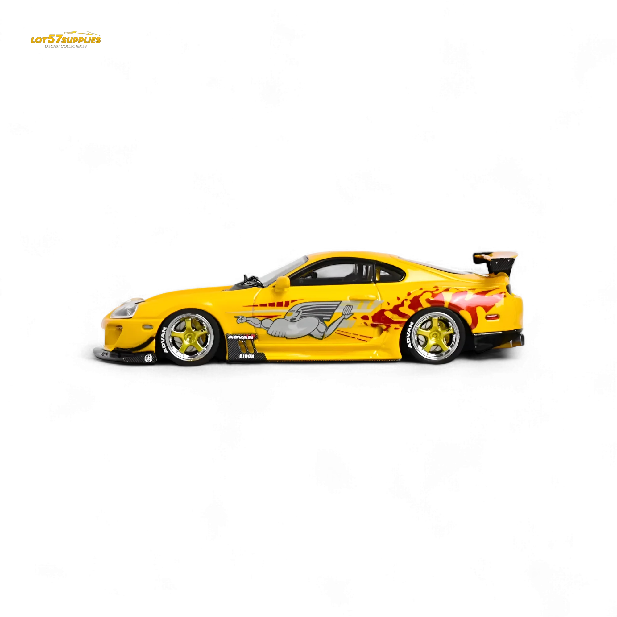 YM Model Toyota Supra JZA80 Paul Walker Tribute 1:64 - Image 4