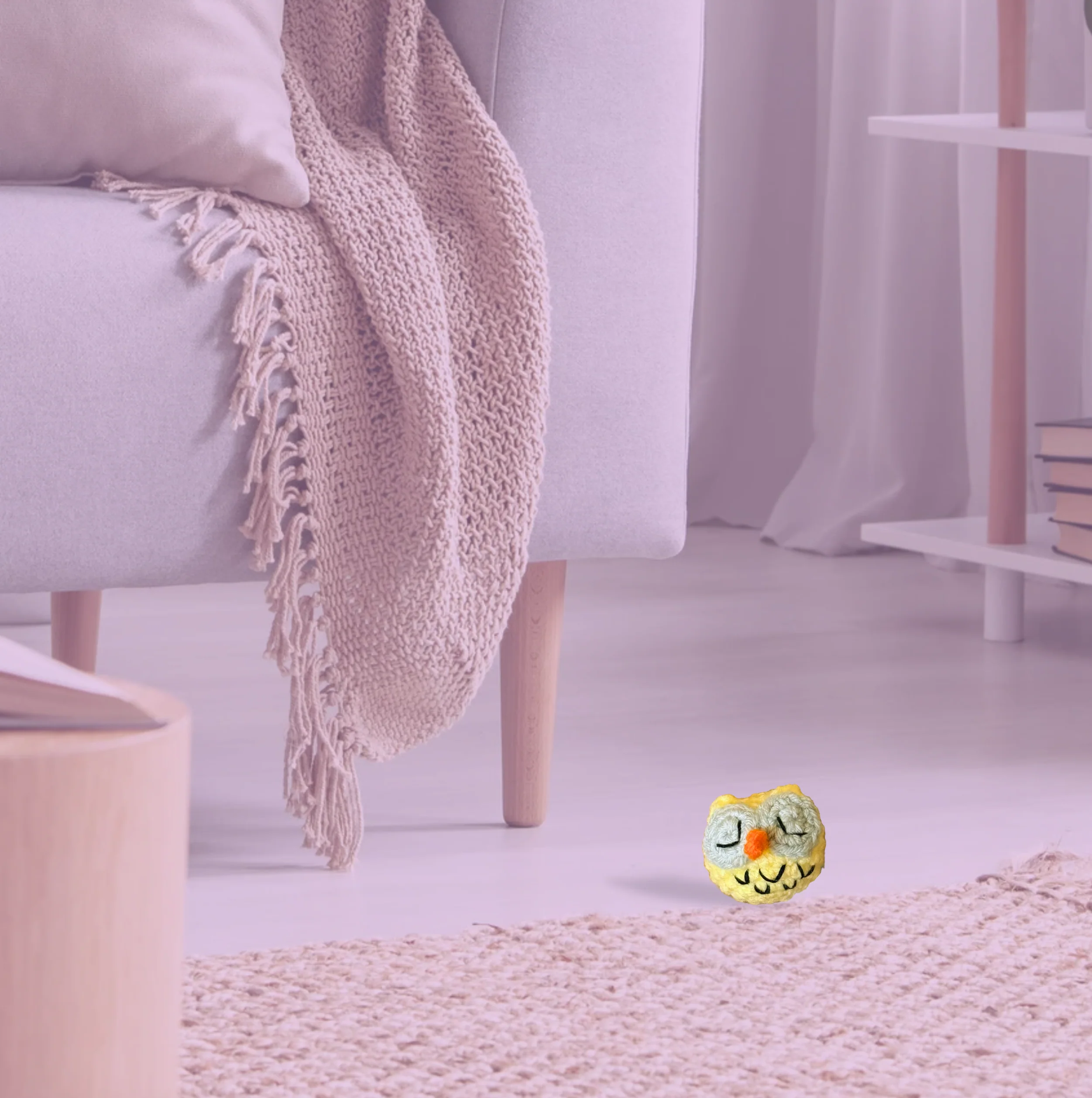 Yolk the owl | lightweight cat toy - Image 5