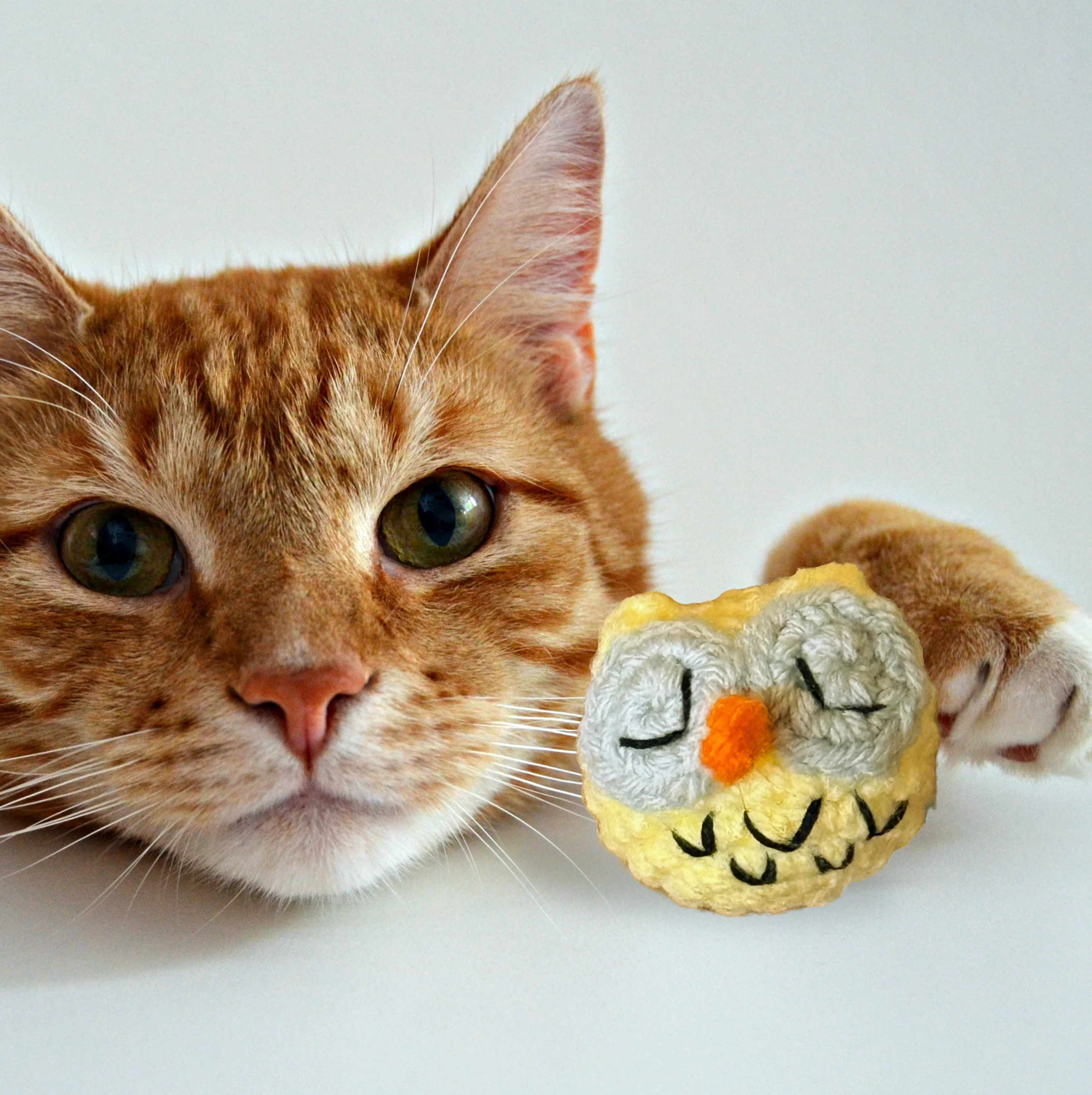 Yolk the owl | lightweight cat toy - Image 6