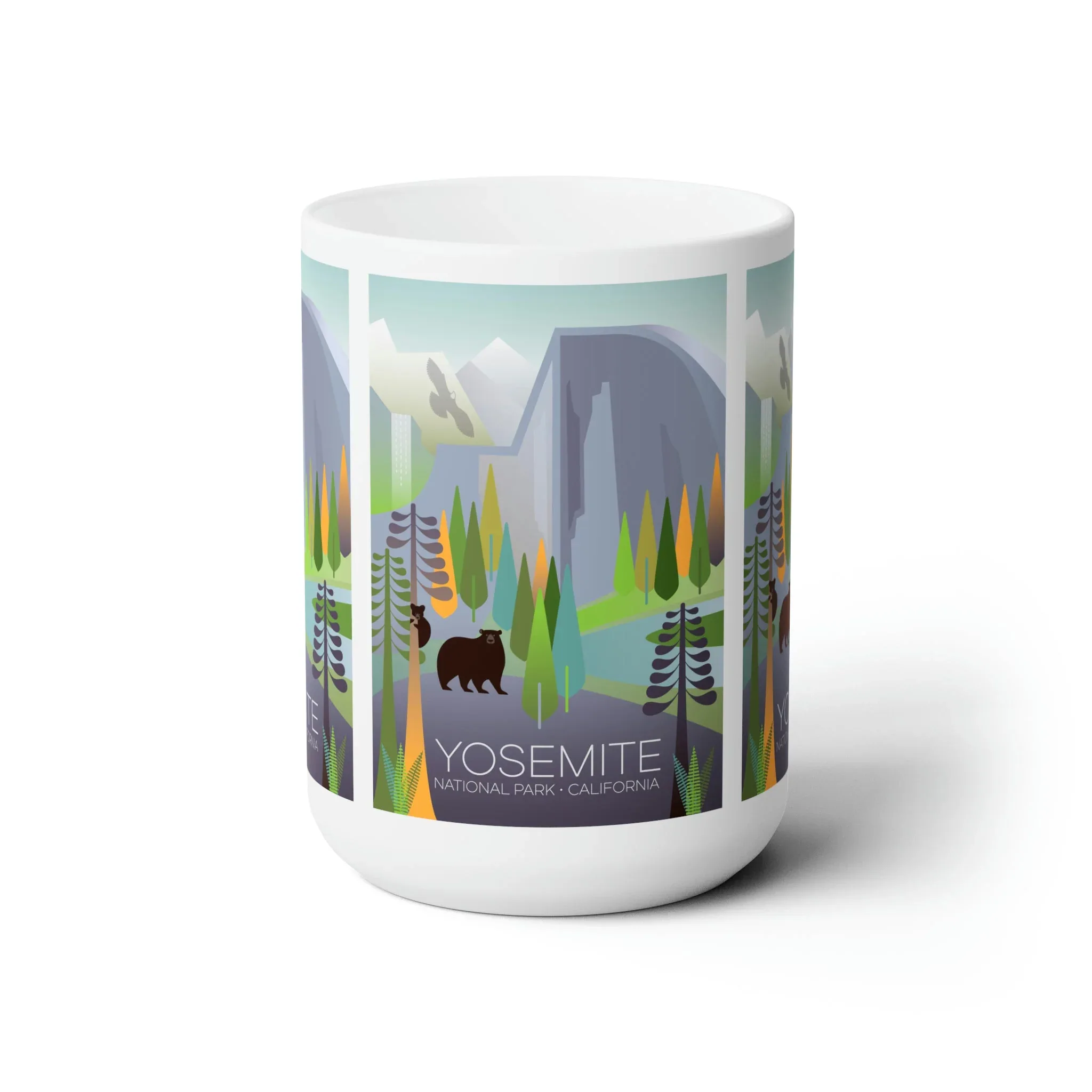 Yosemite National Park Ceramic Mug 11oz or 15oz - Image 2