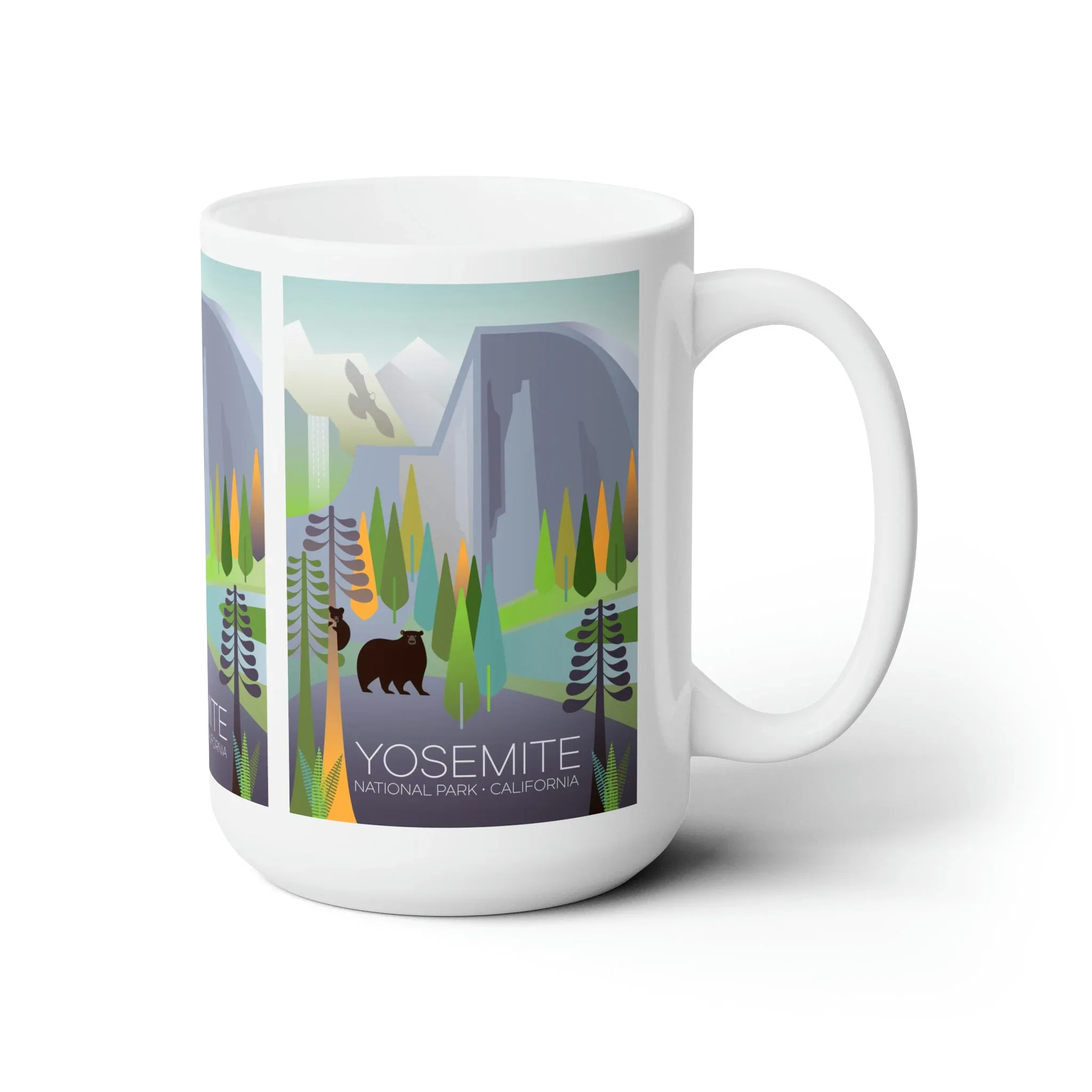 Yosemite National Park Ceramic Mug 11oz or 15oz - Image 3