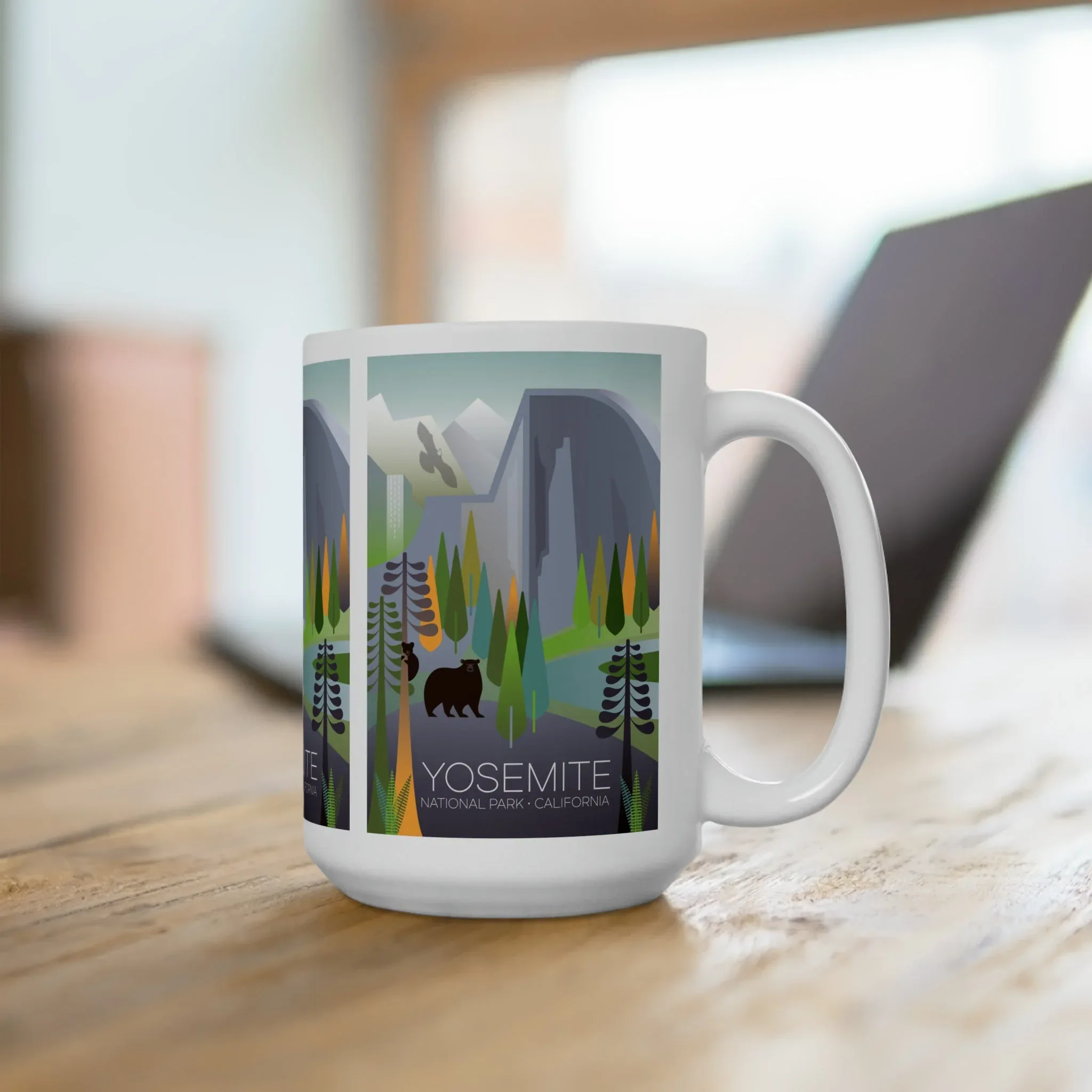 Yosemite National Park Ceramic Mug 11oz or 15oz - Image 4