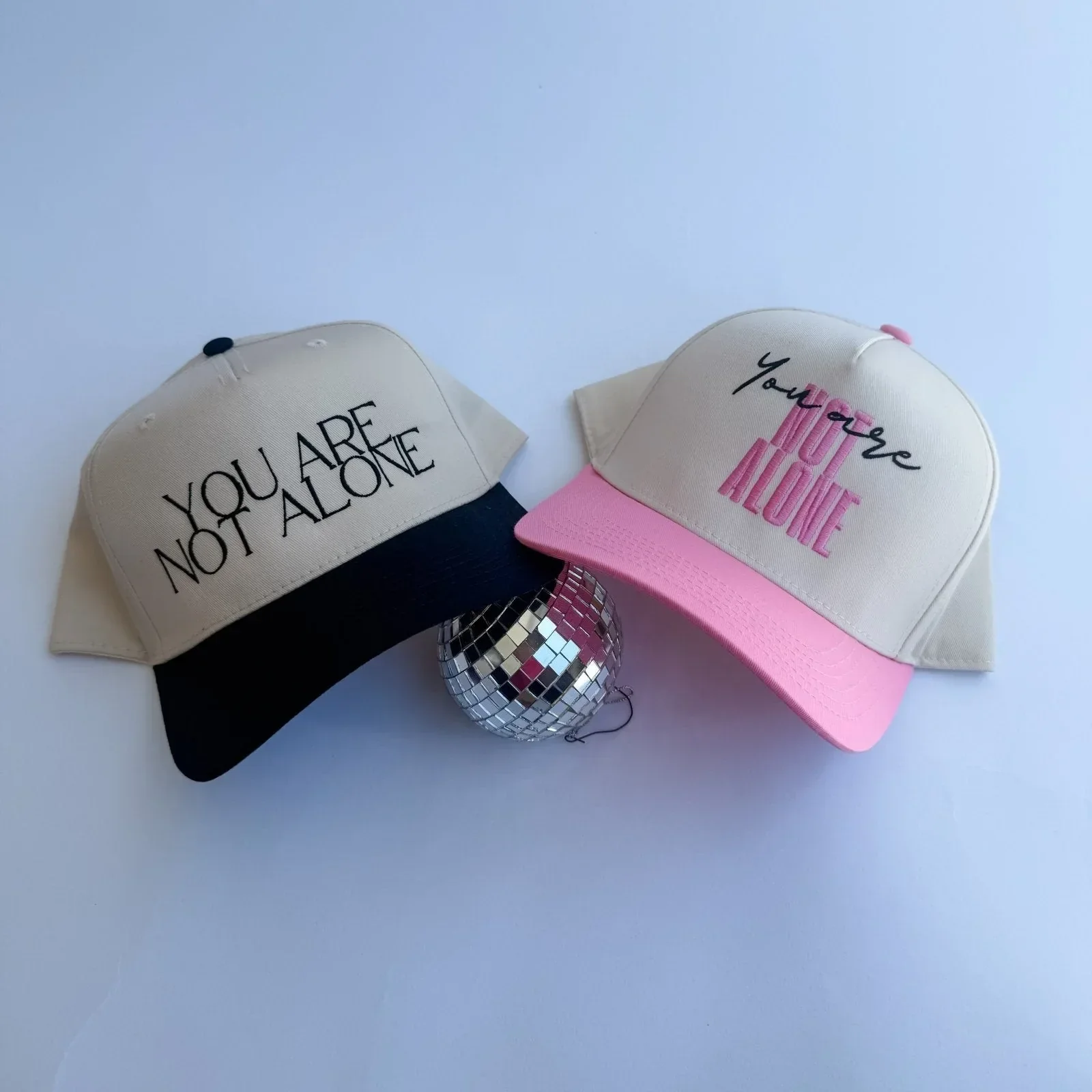 You Are Not Alone - Trucker Hat Pink - Image 2