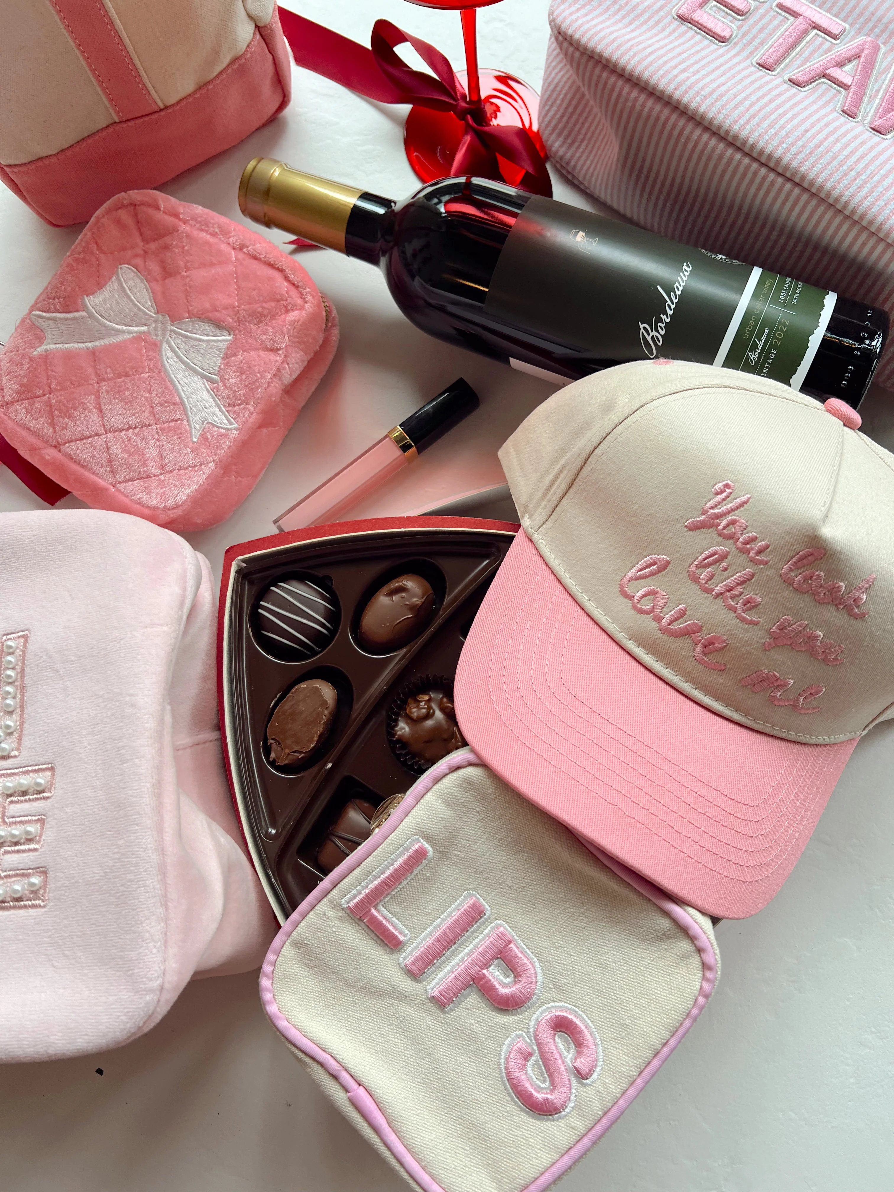 You Look Like You Love Me - Pink Vintage Trucker Hat - Image 4