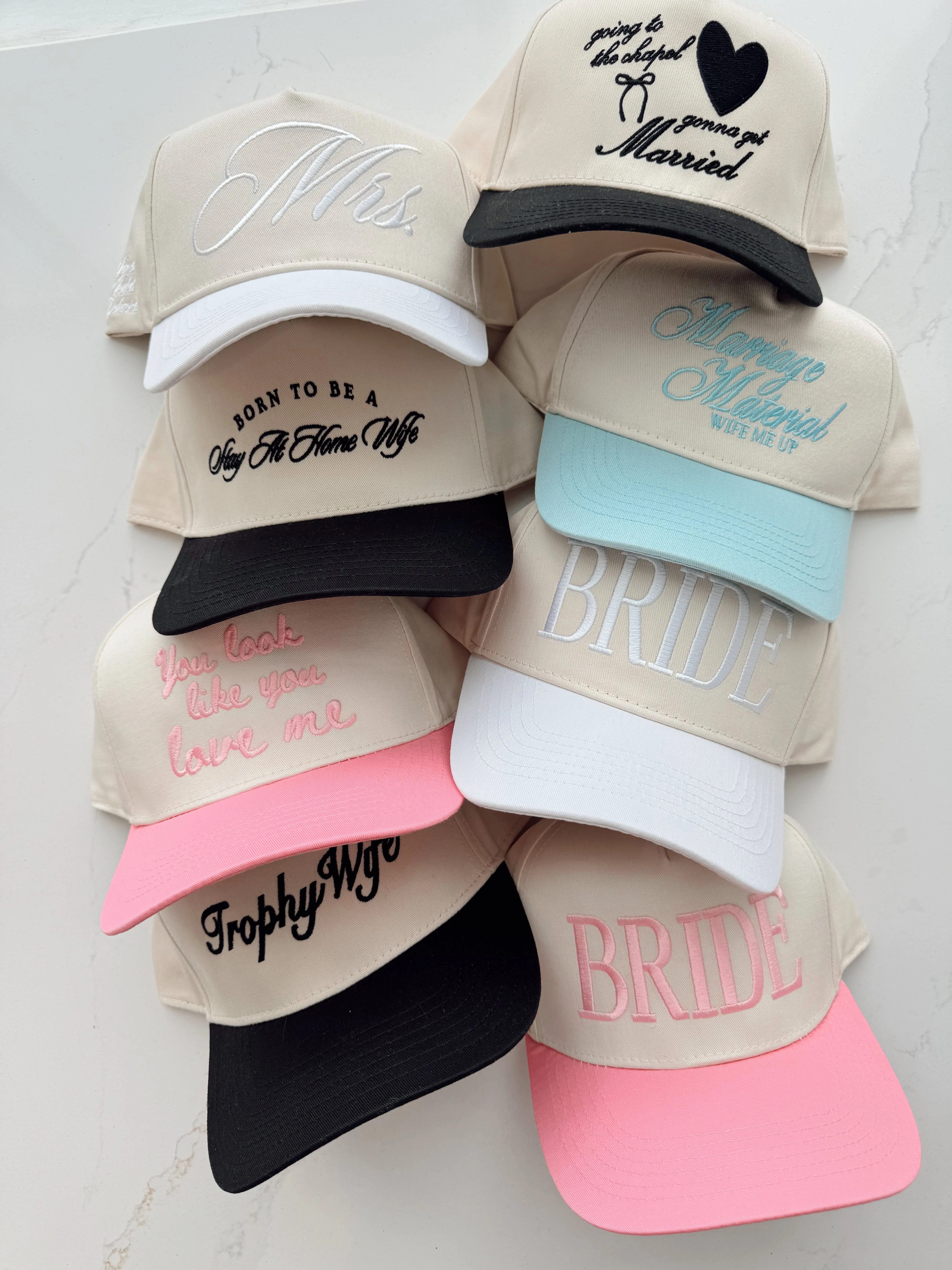 You Look Like You Love Me - Pink Vintage Trucker Hat - Image 5