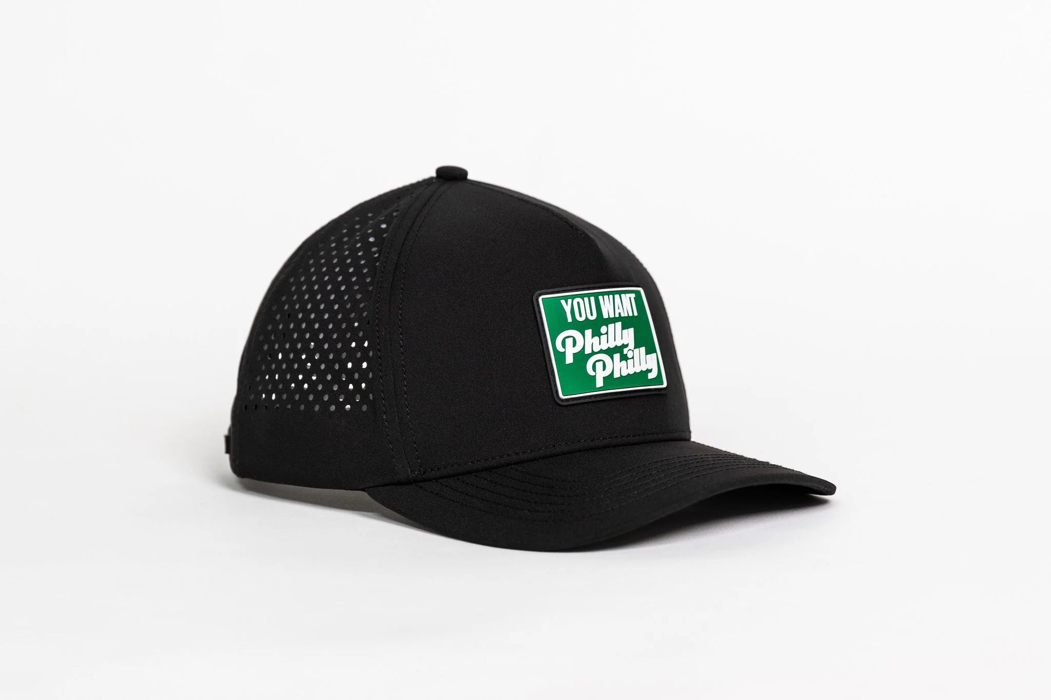 “You Want Philly Philly” Performance Hat - Black - Image 2