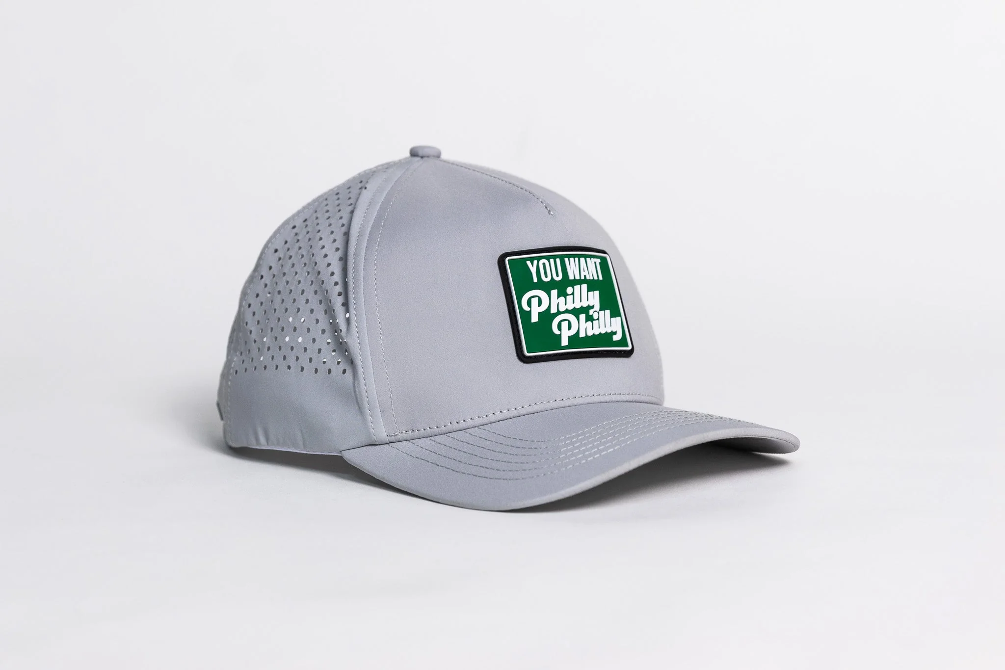 “You Want Philly Philly” Performance Hat - Grey - Image 2