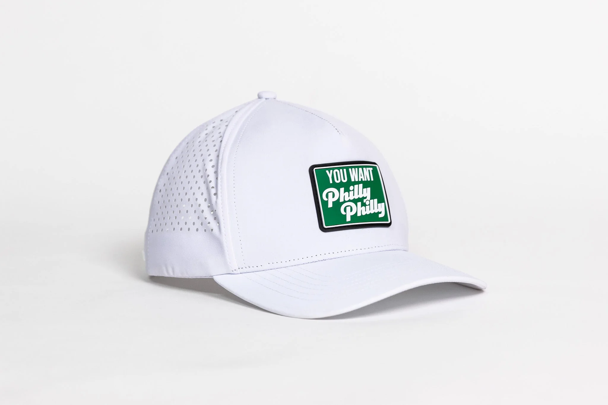 “You Want Philly Philly” Performance Hat - White - Image 2