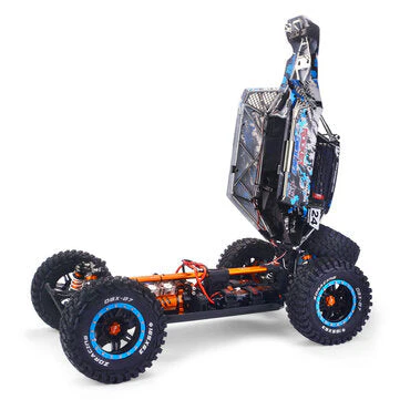 ZD Racing DBX 07 1/7 4WD 80km/h Fast Brushless RC Car 6S Vehicles Desert Monster Off-Road Models RTR/KIT Frame - Image 2
