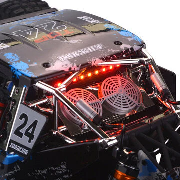 ZD Racing DBX 07 1/7 4WD 80km/h Fast Brushless RC Car 6S Vehicles Desert Monster Off-Road Models RTR/KIT Frame - Image 7