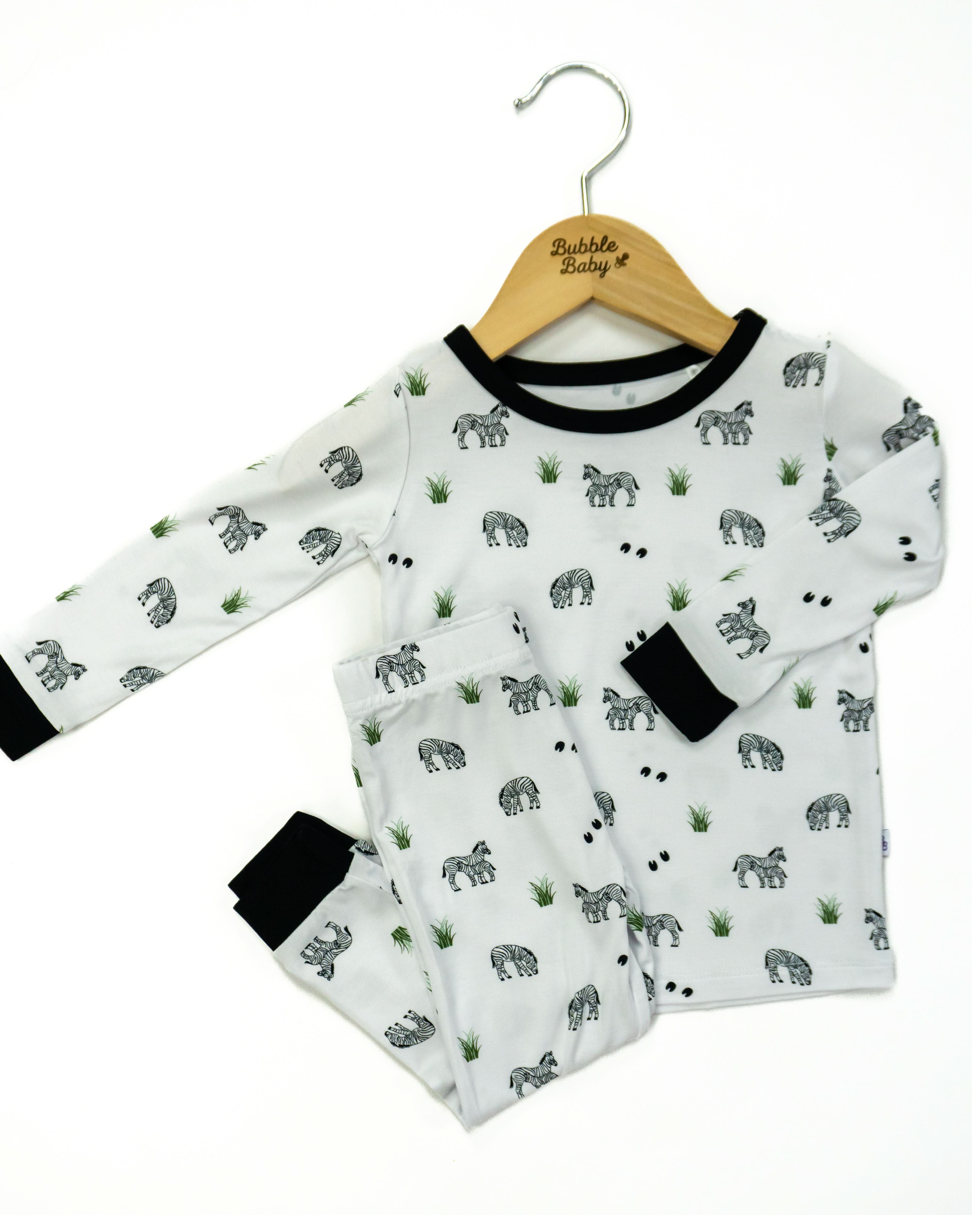 Zebra | Long Sleeve Pajamas - Image 2