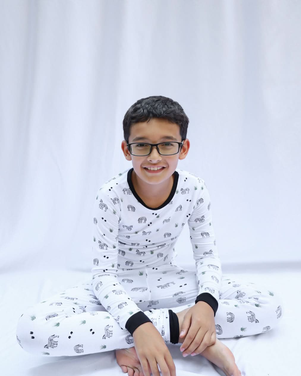 Zebra | Long Sleeve Pajamas - Image 4