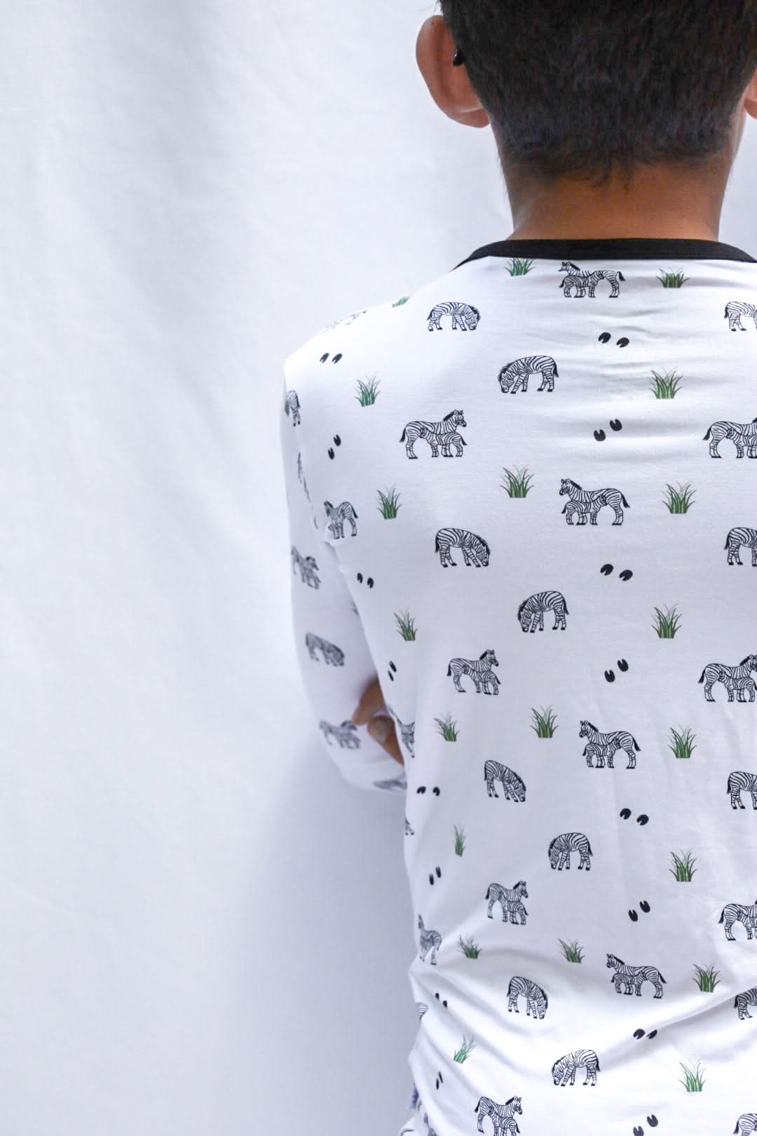 Zebra | Long Sleeve Pajamas - Image 5