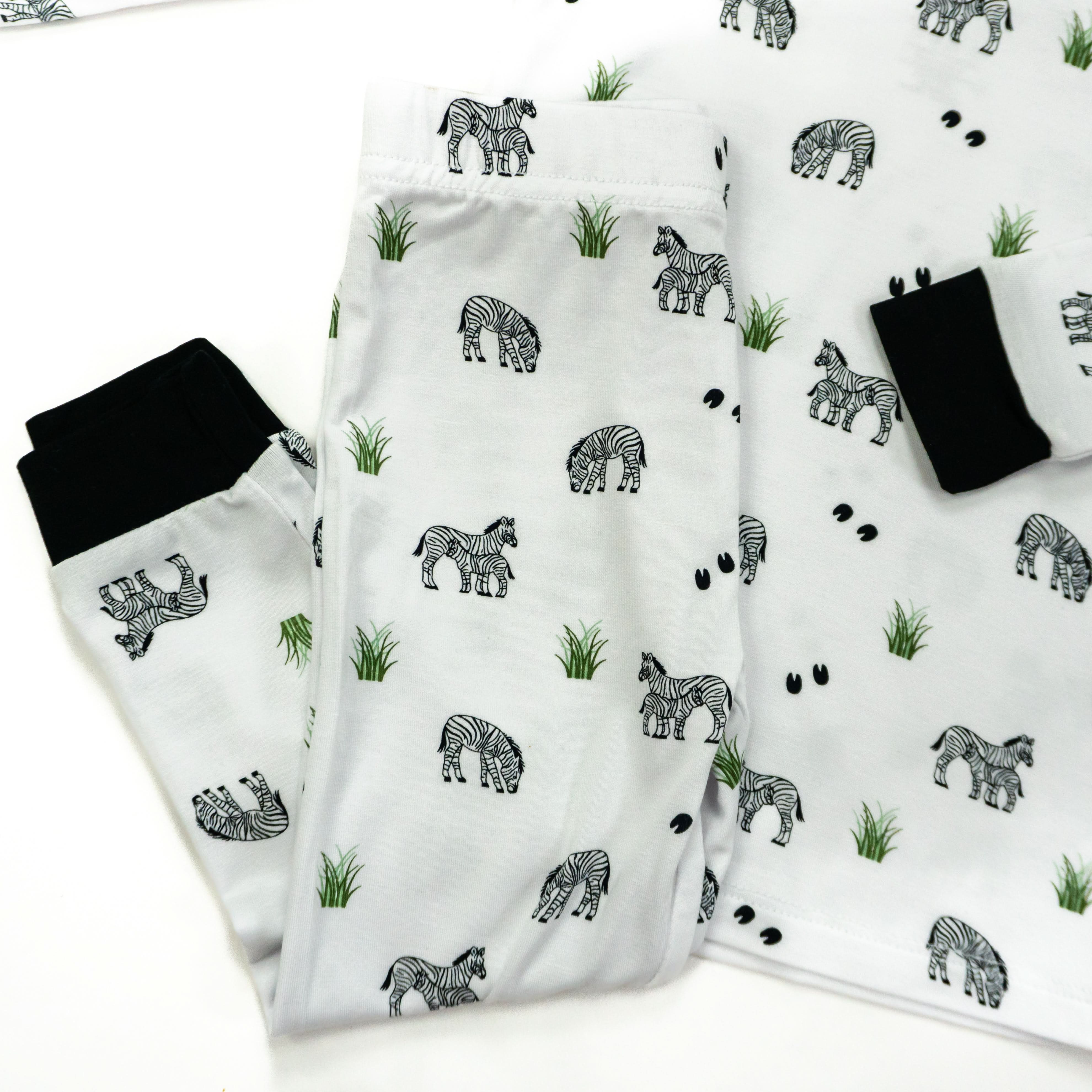 Zebra | Long Sleeve Pajamas - Image 6