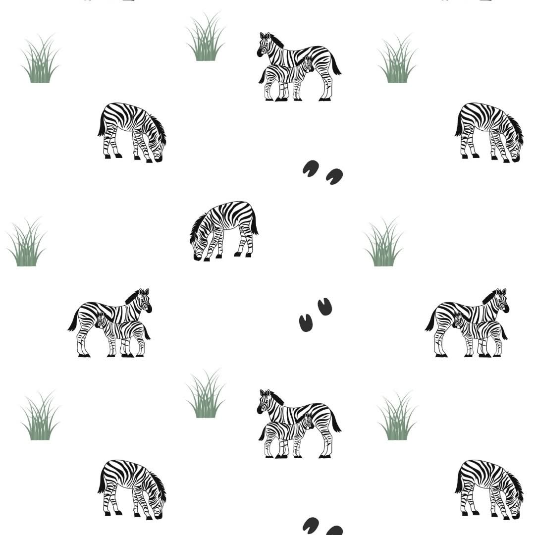 Zebra | Long Sleeve Pajamas - Image 7
