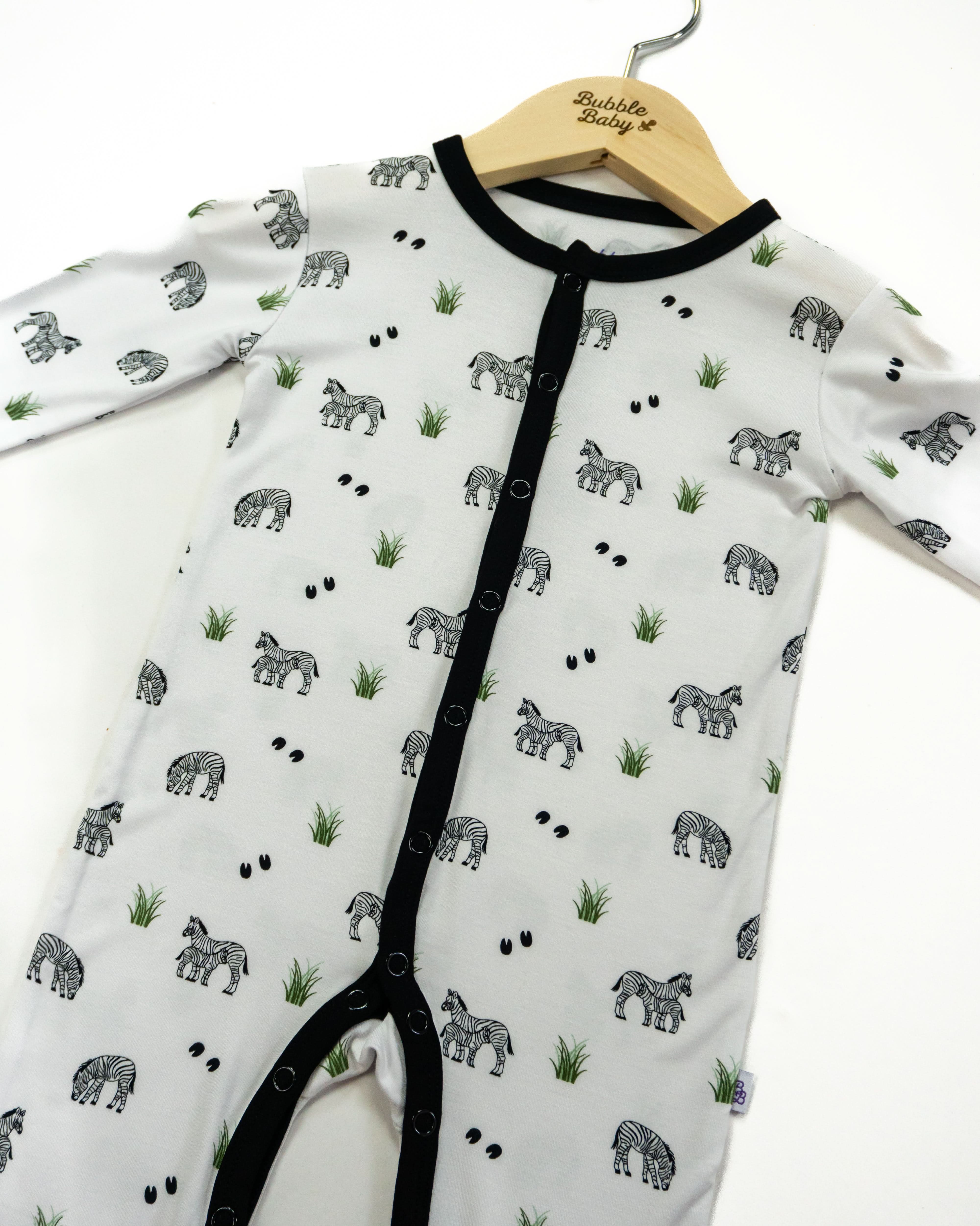 Zebra | Snap Romper - Image 3